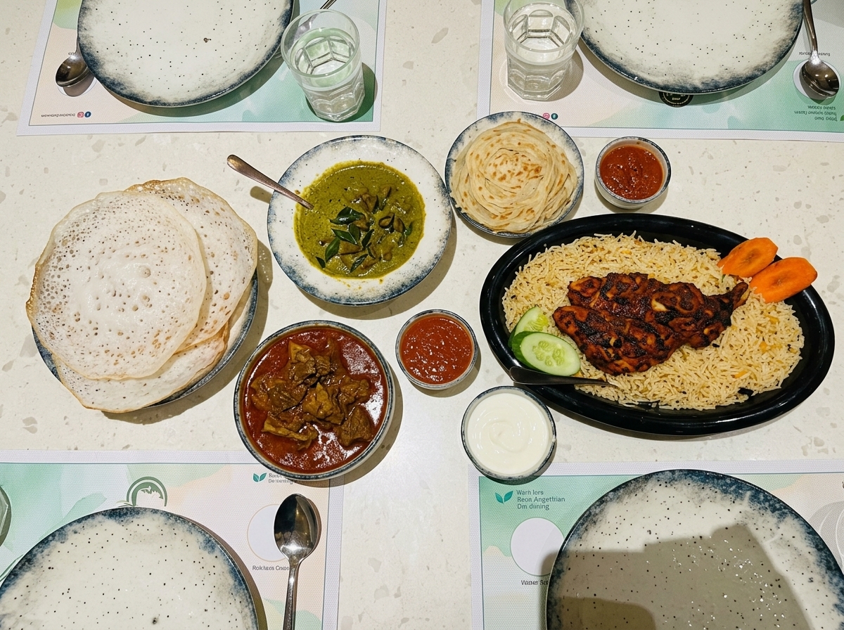 Silver 7 Royal Kerala Feast Spread